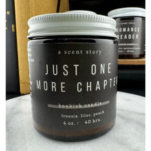 Bookish 4oz. Candle - Just One More Chapter